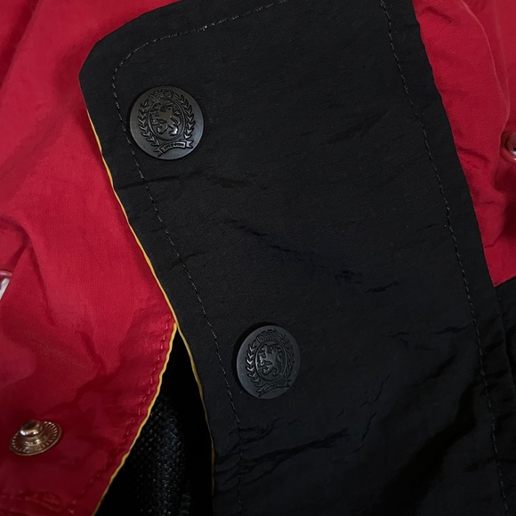 90s Tommy Hilfiger Spell Out Windbreaker Jacket XL Vintage - Picture 4 of 6